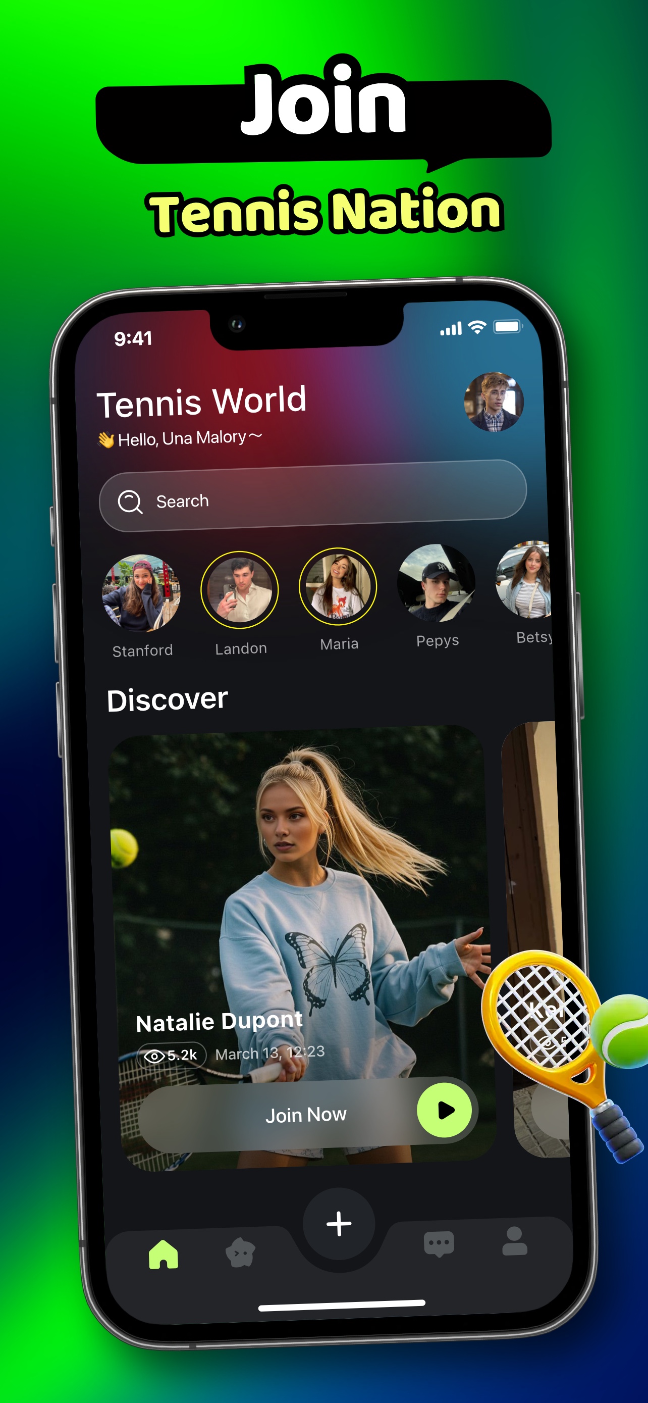 app screenshot video feed