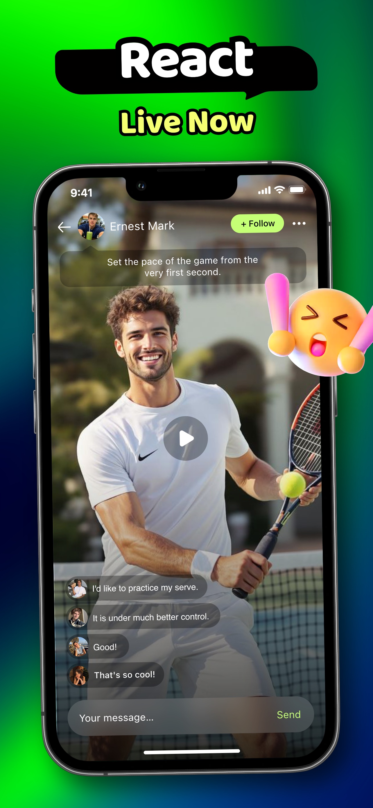 app screenshot chat and messages